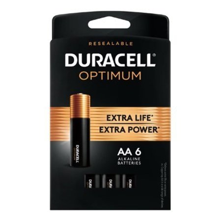 DURACELL DURA OPT 6PK AA Battery 32566